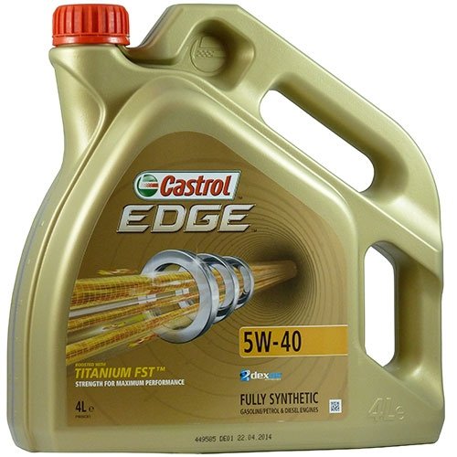 Plně sytnetický olej .CASTROL EDGE TI FST TurboDiesel 5W-40 4L